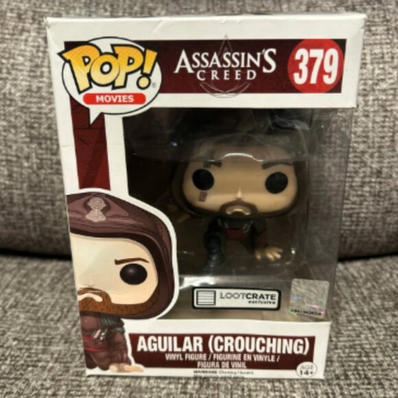 Assassins Creed Aguilar (crouching) Funko Pop! #379 - Picture 1 of 3